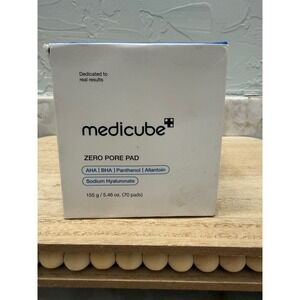 Medicube Zero Pore Pad 2.0 AHA BHA Exfoliating Toner Pads 70ct 5.46oz K-Beauty